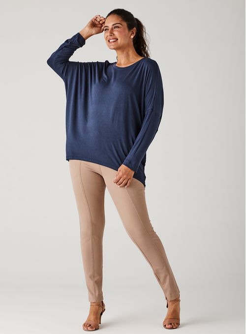 Blusa Ampla Manga Longa Eco96 21389