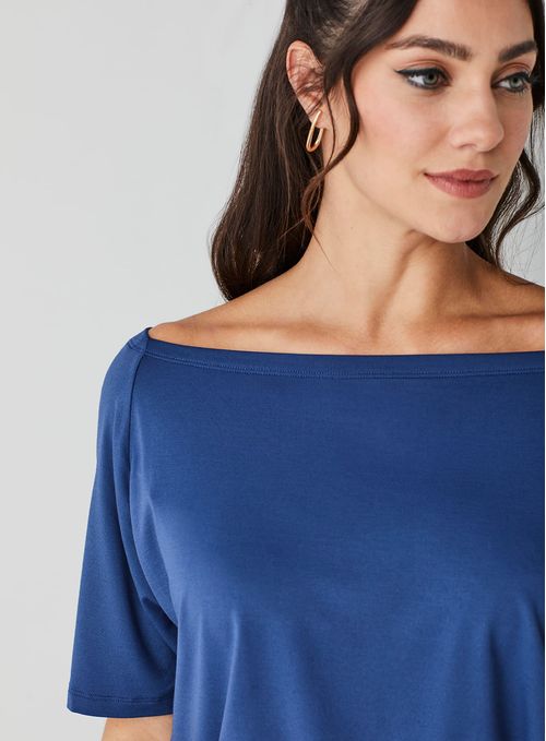 Blusa Decote Quadrado 21565 - Peça Promocional