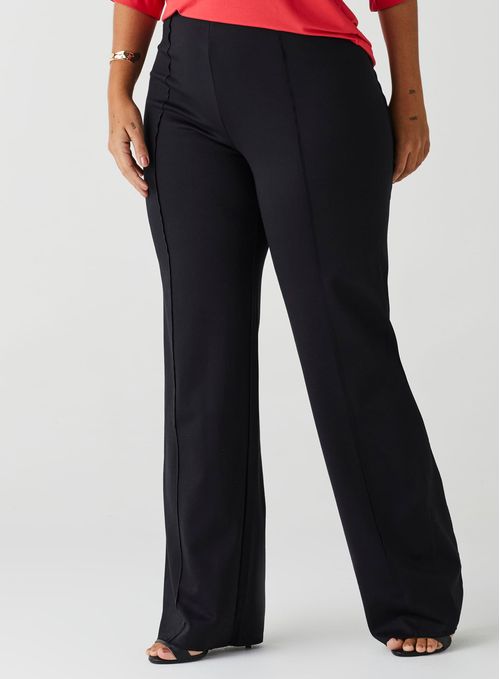 Calça Reta Interlock Luxury 20822