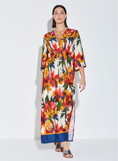 Vestido de Praia Longo  15608