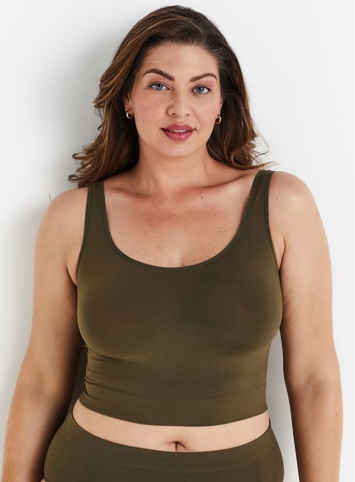 Top Cropped sem Bojo Adaptive Skinbreez 71936