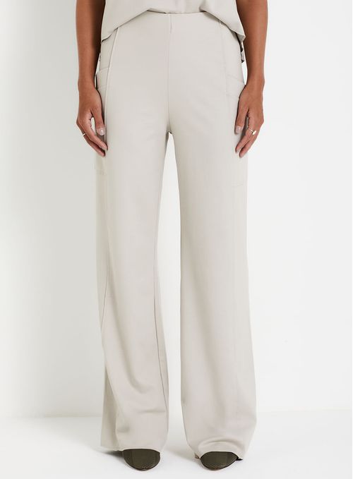 Calça Reta Interlock Luxury 20563