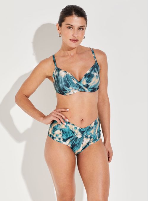 Biquíni Hot Panty Asa Delta Sides Estampado 15823