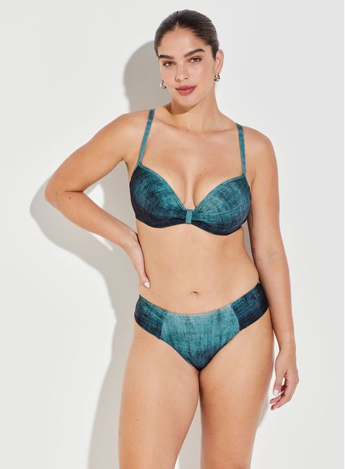 Biquíni Sides Cintura Alta Estampado 15824