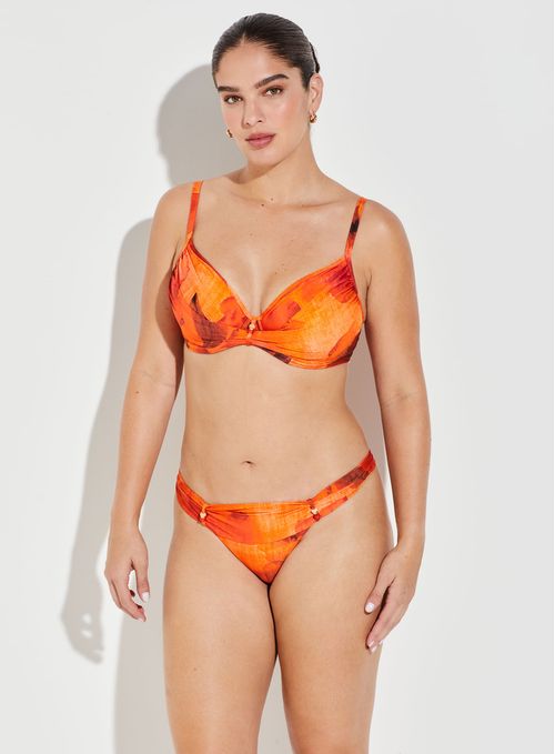 Biquíni Tanga Sides Estampado 15829
