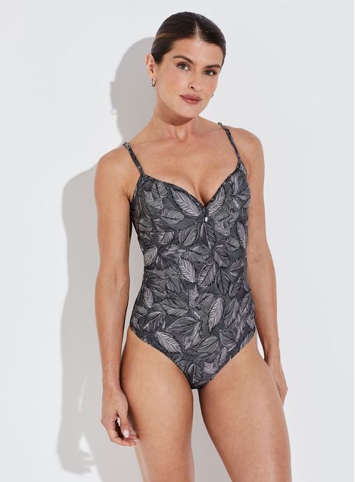 Maiô Decotado Estampado 15819