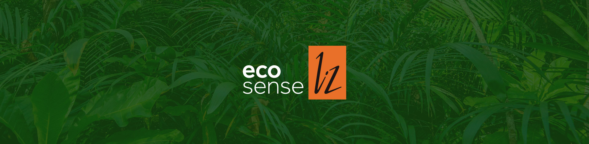 Eco Sense, projeto Liz, com a frase 'Abrace o planeta'