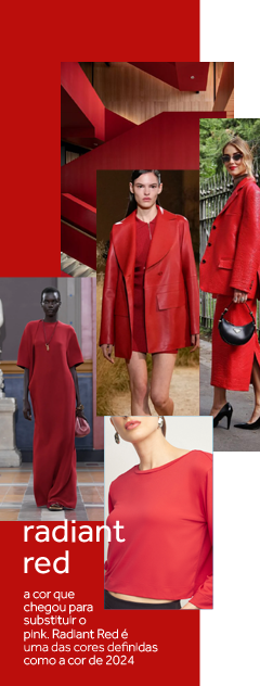 Radiant Red Cor Tendência 2024